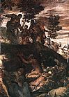 Jacopo Robusti Tintoretto Wall Art - The Miracle of the Loaves and Fishes